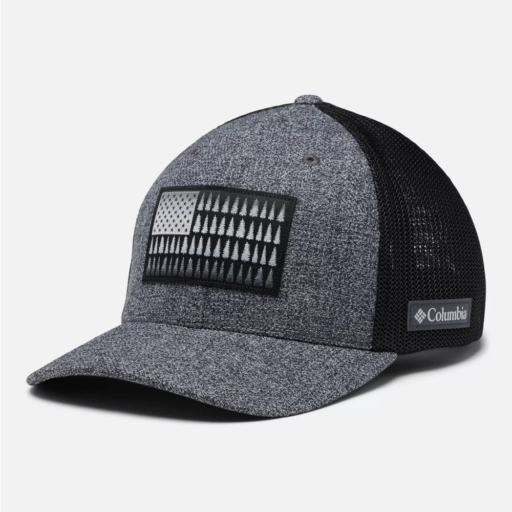 NWT Columbia Men’s Mesh Tree Flag Ball Cap